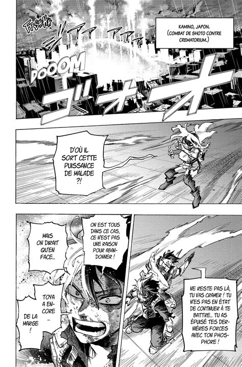 Scan My Hero Academia Chapitre 374 : Butterfly effect - Page 4 sur