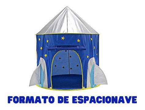 Barraca Toca Infantil Tunel Casa Casinha Tenda Azul Meninos