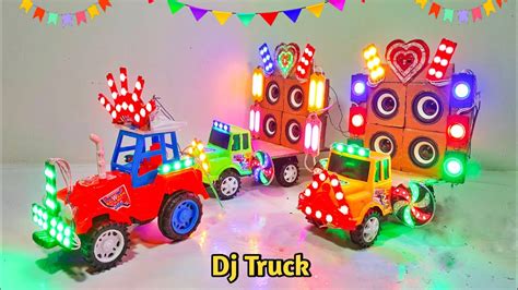 Mini Tractor Dj Murti Visarjan And Dumphar Dj Truck Loading Youtube