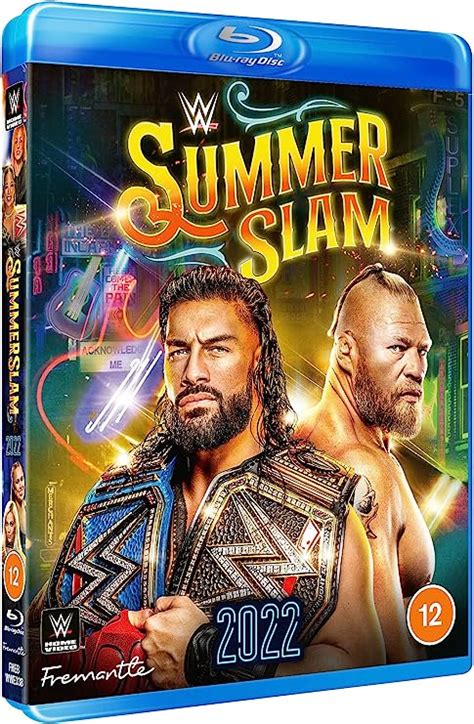 Amazon co jp WWE SummerSlam 2022 Blu ray DVDブルーレイ