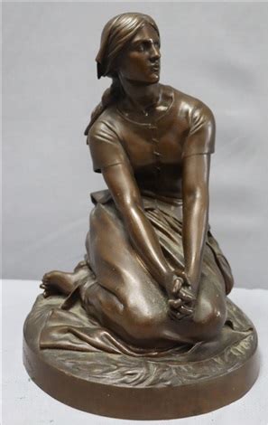 Seated Joan Of Arc Von Henri Michel Antoine Chapu Auf Artnet