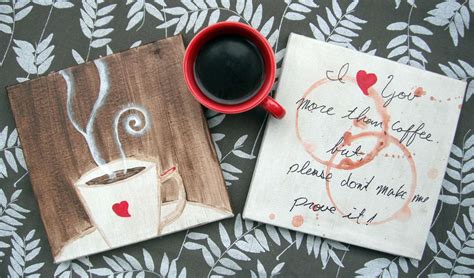 Coffee Love - Pinot's Palette Painting