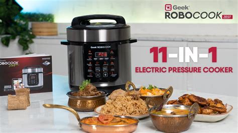 Introducing In Geek Robocook Zest Automatic Electric Pressure