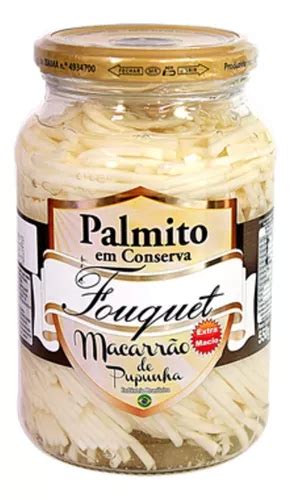 Palmito Pupunha Macarr O Em Conserva G Fouquet Mercadolivre