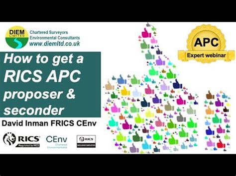 How To Get A RICS APC Proposer Seconder YouTube