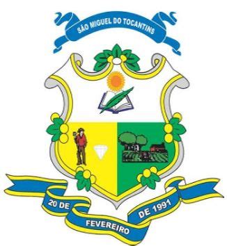 Bras O Do S O Miguel Do Tocantins Coat Of Arms Crest Of S O Miguel Do