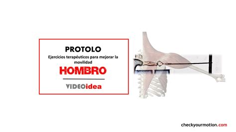 Ejercicio Terapéutico Para Mejorar La Movilidad Del Hombro Protocolo