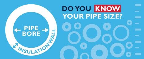 Pipe Insulation Sizes | Full Range of Insulation by Pipe Size Options