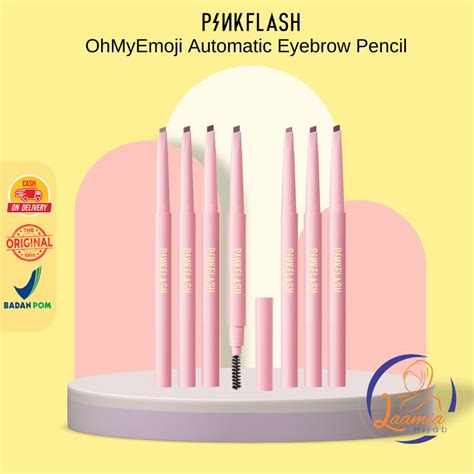 Jual Pinkflash Ohmyemoji Automatic Eyebrow Pencil E Tahan Air Pigmen