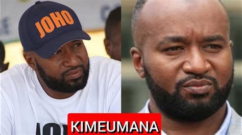 Former Mombasa County Governor Ali Hassan Joho Lands In Big Trouble After The Following Is