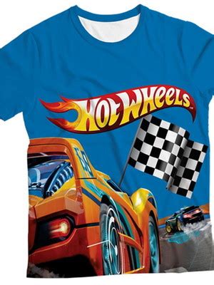Camiseta Adulto Hot Wheels Compre Produtos Personalizados No Elo7