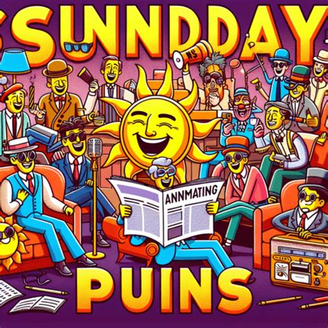 Side Splitting Sunday Puns To Brighten Your Day Punspedia