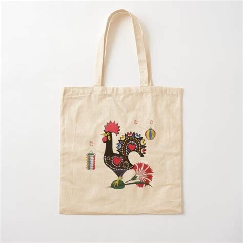 Galo De Barcelos Portuguese Rooster Tote Bag