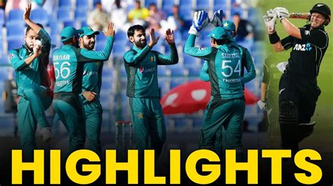 Highlights New Zealand Vs Pakistan Pcb Ma2l Youtube