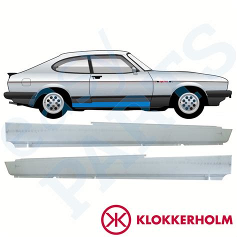 Schweller Reparaturblech Satz Ford Capri 1974 1987