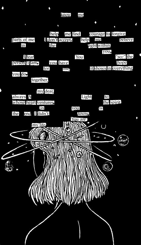 black out poem and art by mila bales | Blackout poems art, Blackout ...