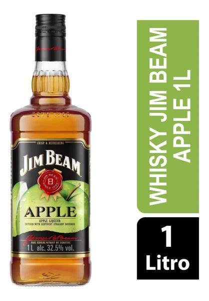 Whisky Jim Beam Apple Ml Na Fox Importadora