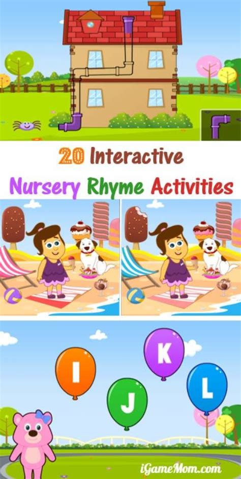 20 Interactive Nursery Rhyme Activities for Kids