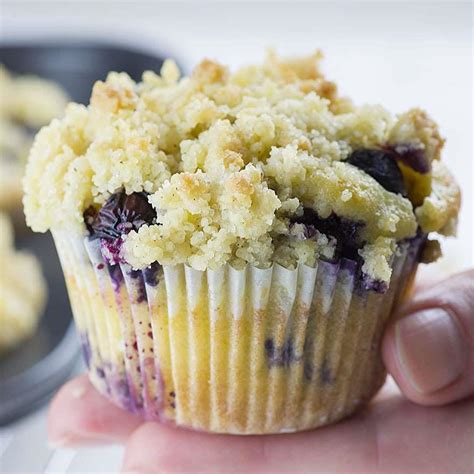 Lemon Blueberry Muffins Easy Healthy Blueberry Muffin Breakfast Recipe