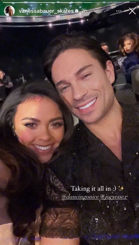 Joey Essex Shares Cosy Photo With Vanessa Bauer Ahead Of Dancing On Ice Semi Final Ok Magazine