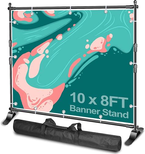 Emart X Ft W X H Photo Backdrop Banner Stand Adjustable