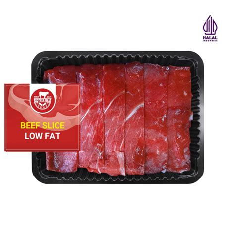 Jual Slice Low Fat Beef 500gr Daging Sapi Iris Rendah Lemak