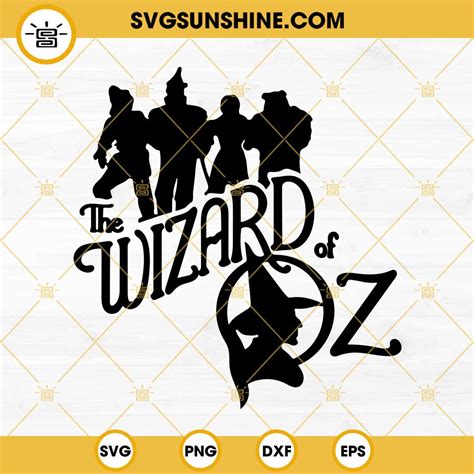 The Wizard Of Oz SVG Bundle, Wizard of Oz SVG, Wizard of Oz PNG ...