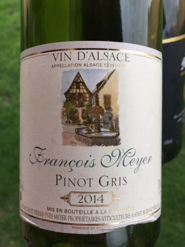 François et Pierre Yves Meyer Pinot Gris Vivino US