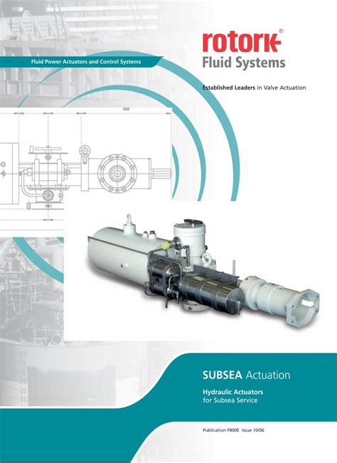 Pdf Subsea Actuation Literature