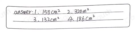 Solved Check Your Understanding A Find The Area Of Each Figure Write