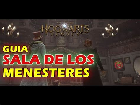 GUIA SALA DE LOS MENESTERES Hogwarts Legacy Harrypotter Nintendo