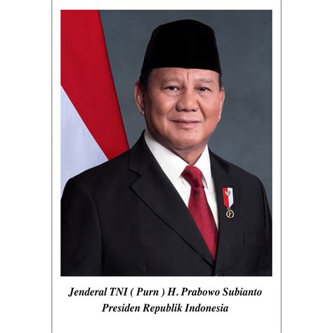 Jual FOTO PRESIDEN WAKILNYA RESMI 2024 UKURAN 35 X 25 CM BISA INSTAN