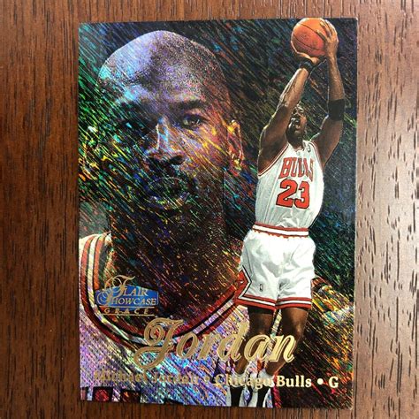 Yahoo Fleer Flair Showcase Michael Jor