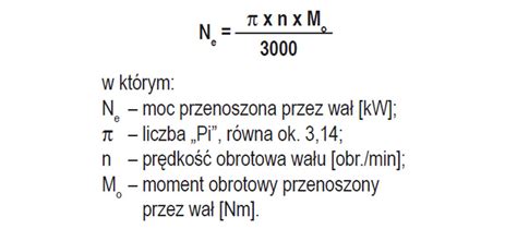 Moment obrotowy i moc silnika a jego obciążenie 1