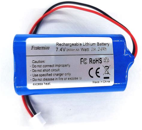 V Mah Batteries Rechargeables Batteries Au Lithium Li Ion Avec