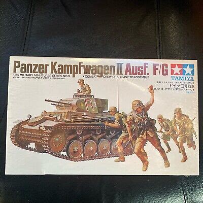 Tamiya Scale Tank Model Kit German Panzer Kampfwagen Ii Ausf