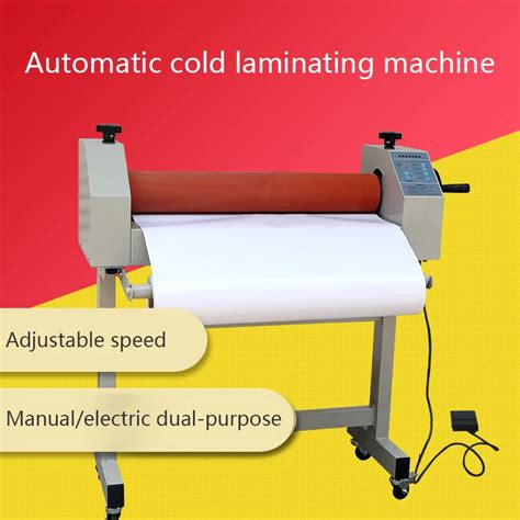 650mm Electric Cold Laminating Machine Cold Roll Laminator Laminating