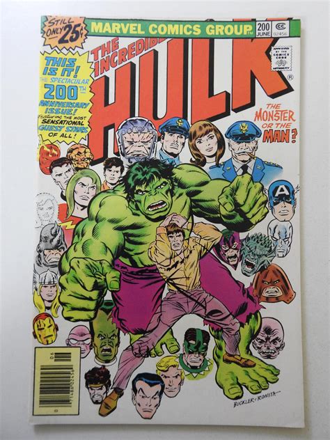 The Incredible Hulk Fn Vf Condition Mvs Intact Comic