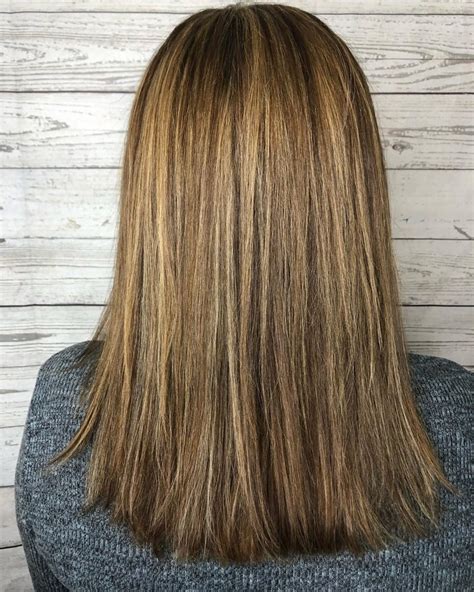 partial highlights on brown hair 5