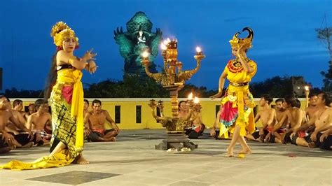 Kecak Dance Victory Of Wisnu Part I Cultural Park Gwk Garuda Wisnu