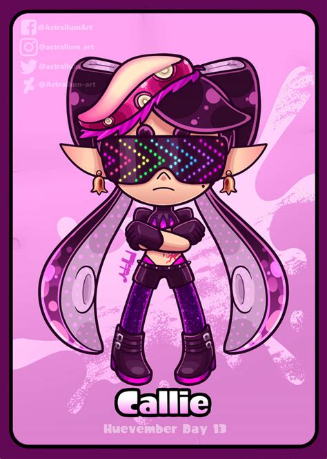 Huevember Day 13: Callie (Splatoon 2 antagonist) by Astrallum-Art on ...