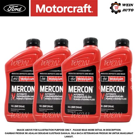 Ford Motorcraft Genuine Mercon V Automatic Transmission Power