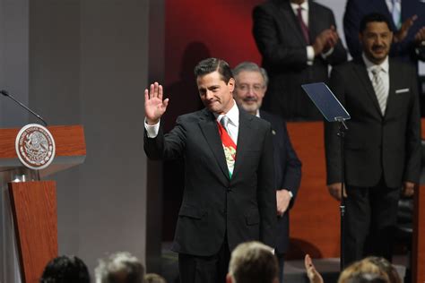 Enrique Peña Nieto Y Su Sexto Informe De Gobierno En Palacio Nacional N