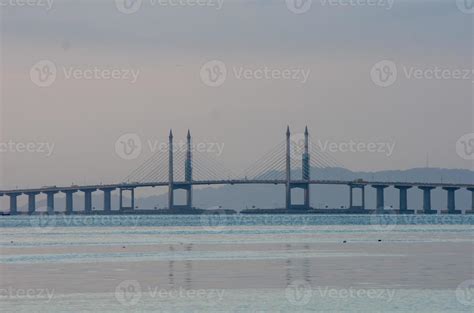 Penang Bridge in morning 21645756 Stock Photo at Vecteezy