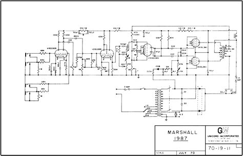 Hiwatt Custom 100 Schematic Hiwatt Custom 100 Dr103 1982