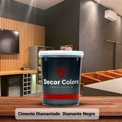 Cimento Diamantado Diamante Negro Decorcolors Itupeva