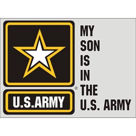 My Son Is In The Army Decal Decals And Stickers