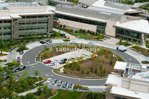 Latitude Image Microsoft Corporate Headquarter S West Campus Redmond Wa Aerial Photo