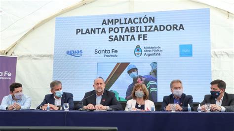 Perotti EncabezÓ La LicitaciÓn Para La AmpliaciÓn De La Planta Potabilizadora De Agua De La