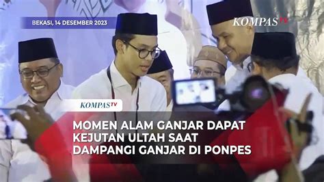 Momen Alam Ganjar Dapat Kejutan Ulang Tahun Saat Dampingi Ganjar Ke